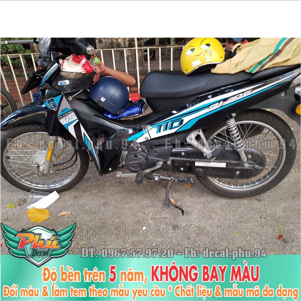 Tem rời Blade đen xanh Y15ZR (X) -1