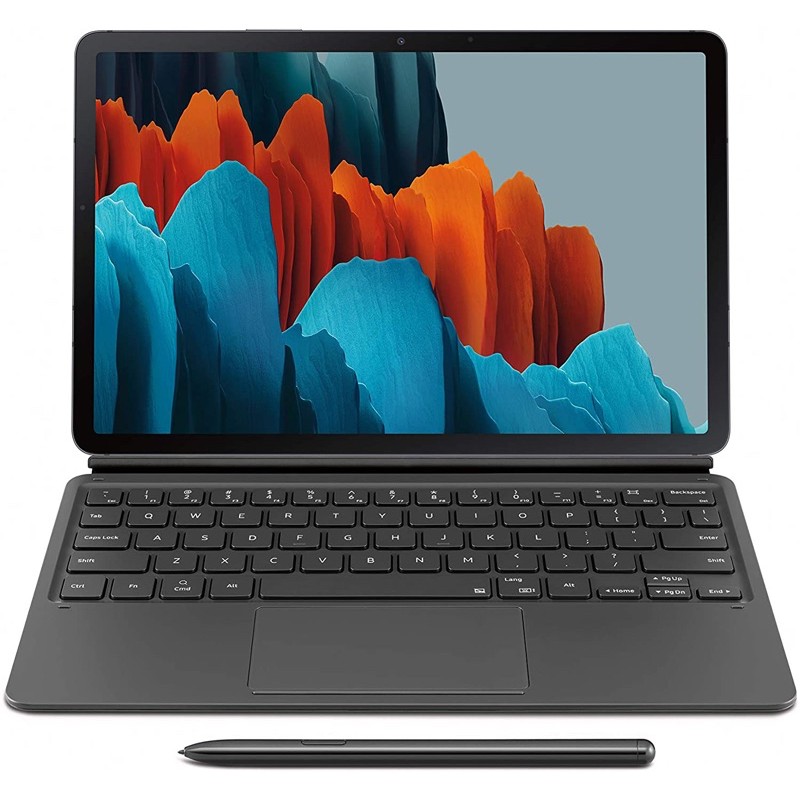 Galaxy Tab S7+ Book Cover Keyboard