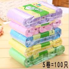Bộ 5 cuộn 100 túi đựng rác chuyên dụng chất lượng cao