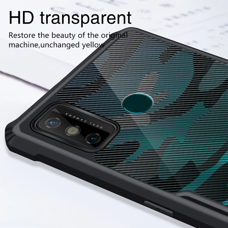 Ốp Điện Thoại Cứng Chống Sốc Họa Tiết Rằn Ri Cho Tecno Spark 6 GO 2020 Spark GO 2021 7P 7 Pro 7T Pova 2 3 LE7 Camon 16 se 18 18T 18P