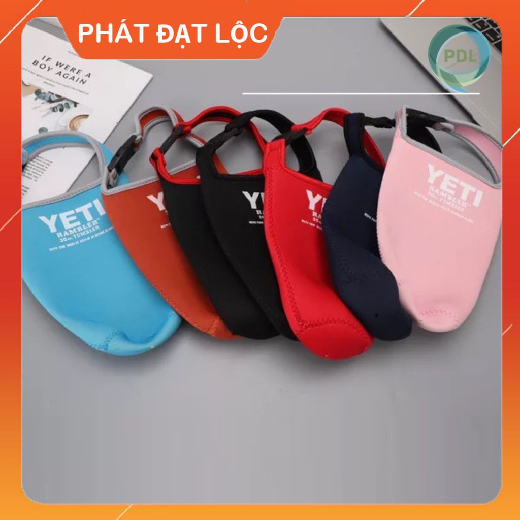 Túi đựng Ly Giữ Nhiệt chuẩn Yeti 900ml - Chống Sốc - Phát Đạt Lộc - Tiện lợi- Nhiều màu tha hồ chọn lựa