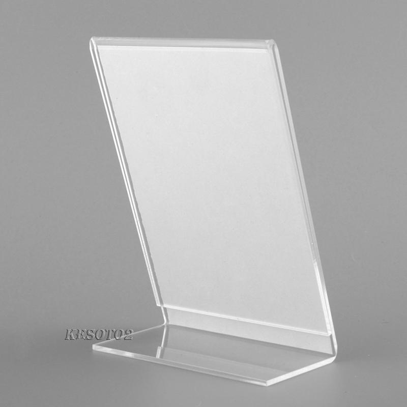 [Kesoto2] Khung Ảnh acrylic 3 &quot;Kiểu Chữ L Phong Cách Nghiêng