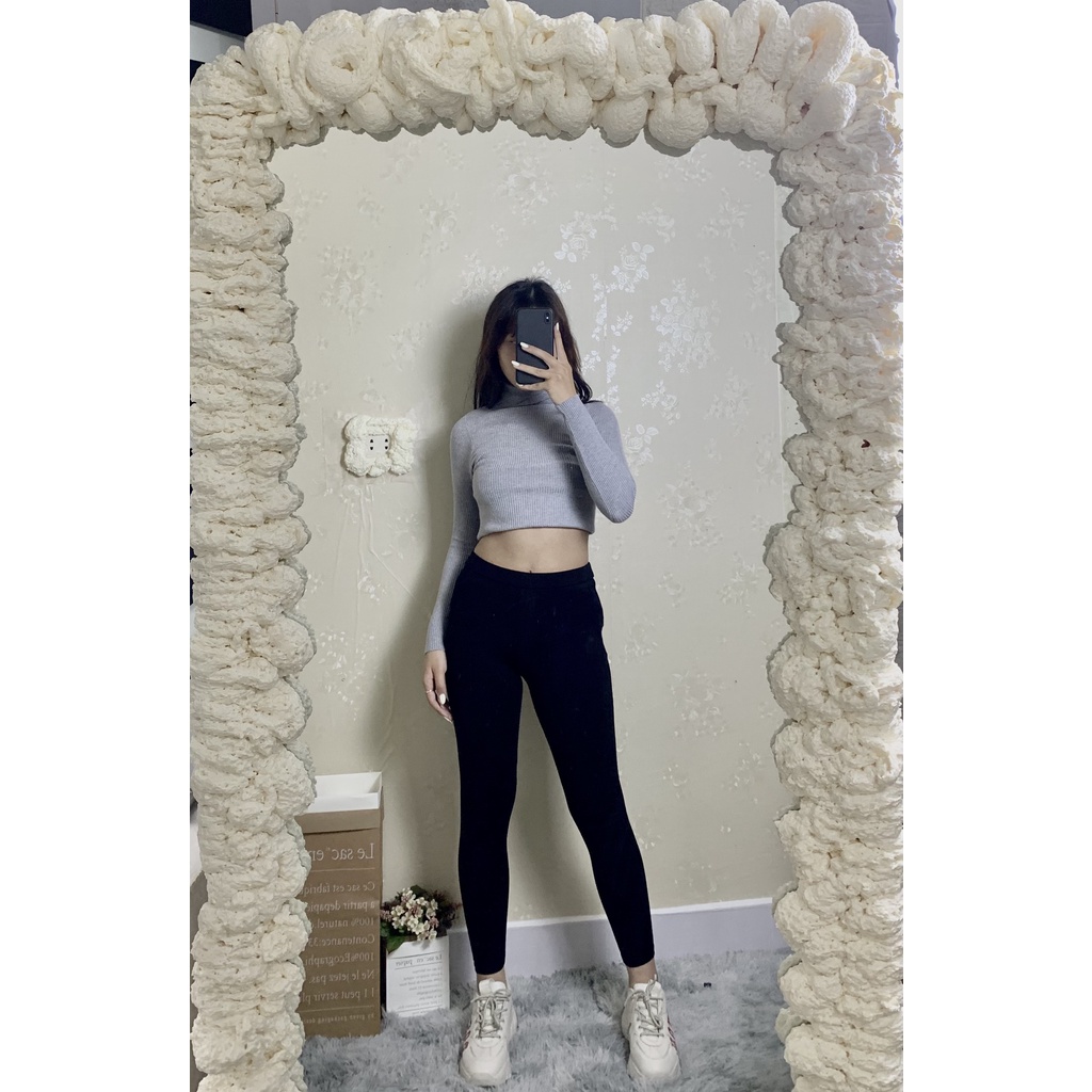 Quần legging dài nữ cạp cao nâng mông / quần legging tôn dáng 4 size bae 019 | BigBuy360 - bigbuy360.vn