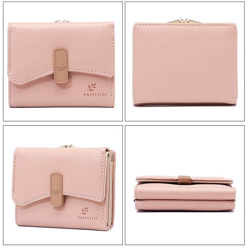 Ví Ngắn Đựng Tiền Xu Và Thẻ Đáng Yêu Cho Nữ