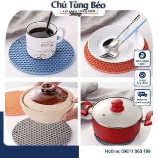 Miếng Lót Nồi Silicon Chống Nóng Chịu Nhiệt Size Lớn