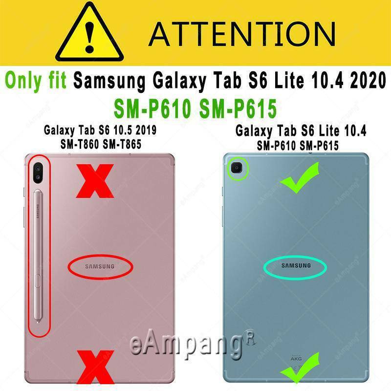 Bao Da Kèm Bàn Phím Cảm Ứng Cho Samsung Galaxy Tab S6 Lite 10.4 Inch Sm-P610 P615 W