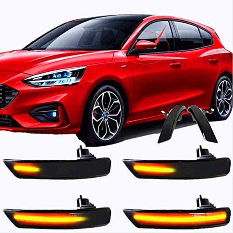 Đèn LED Tín Hiệu Xi Nhan Gắn Gương Chiếu Hậu Cho-Ford Focus Mondeo MK4 2x