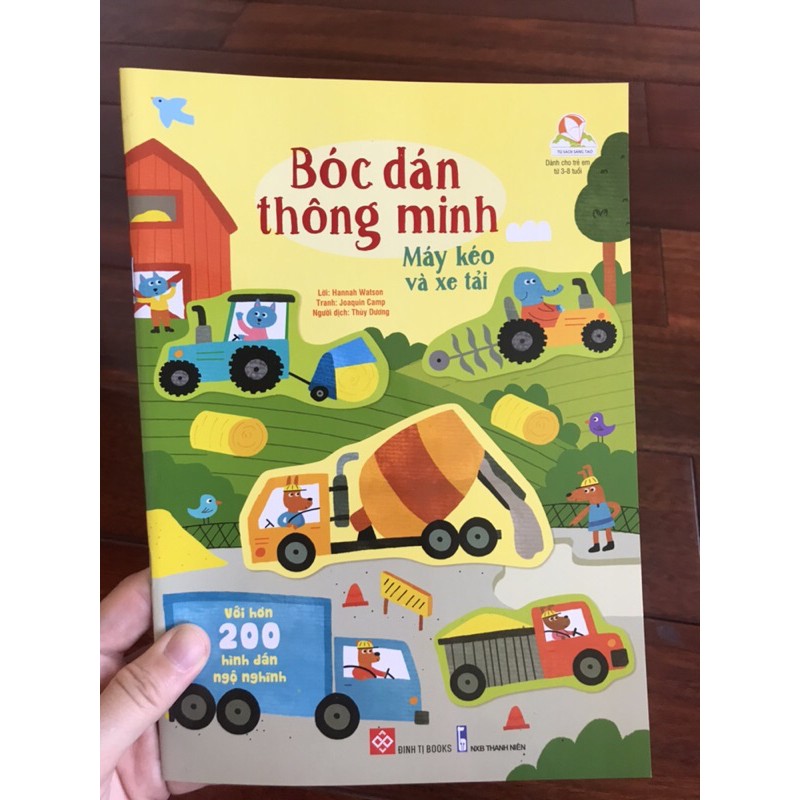 [Mã LIFEMALL995 giảm 10% đơn 99K] Sách -Bóc Dán Thông Minh ( cuốn lẻ tự chọn)