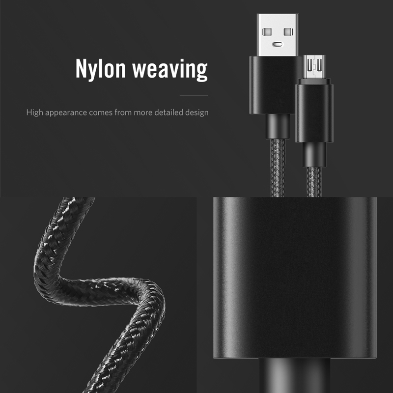 Dây cáp sạc nhanh cổng Micro USB chuyên dụng cho Xiaomi Redmi 7 Note 5 Pro Android Samsung S7 S6 Huawei