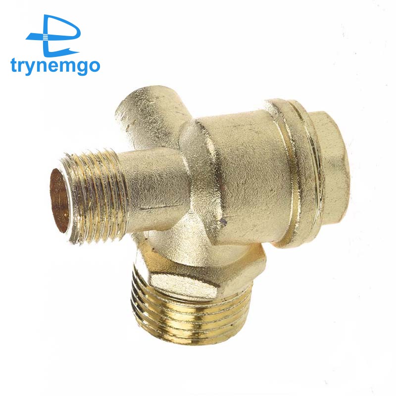 3 / 8 &quot;Female Thread Tube Connector Air Compre Vae Gold Tone Gold Tone