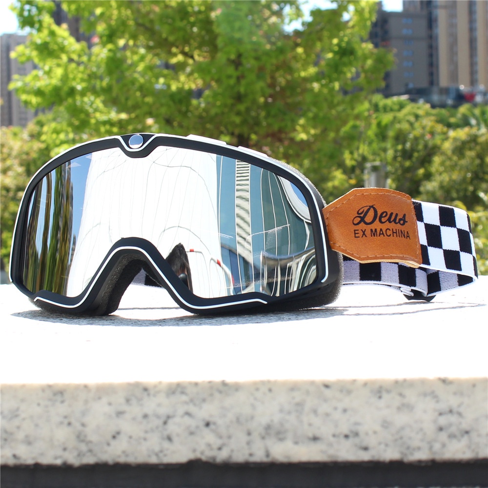 Kính Bảo Hộ Gắn Mũ Bảo Hiểm Phong Cách Retro 100% Harley