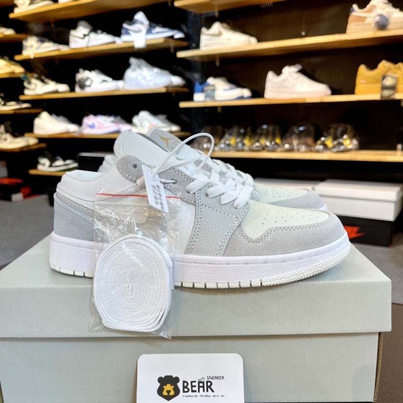 Giày thể thao Nai kì Jordan Paris hàng SC [Da xịn-full phụ kiện]