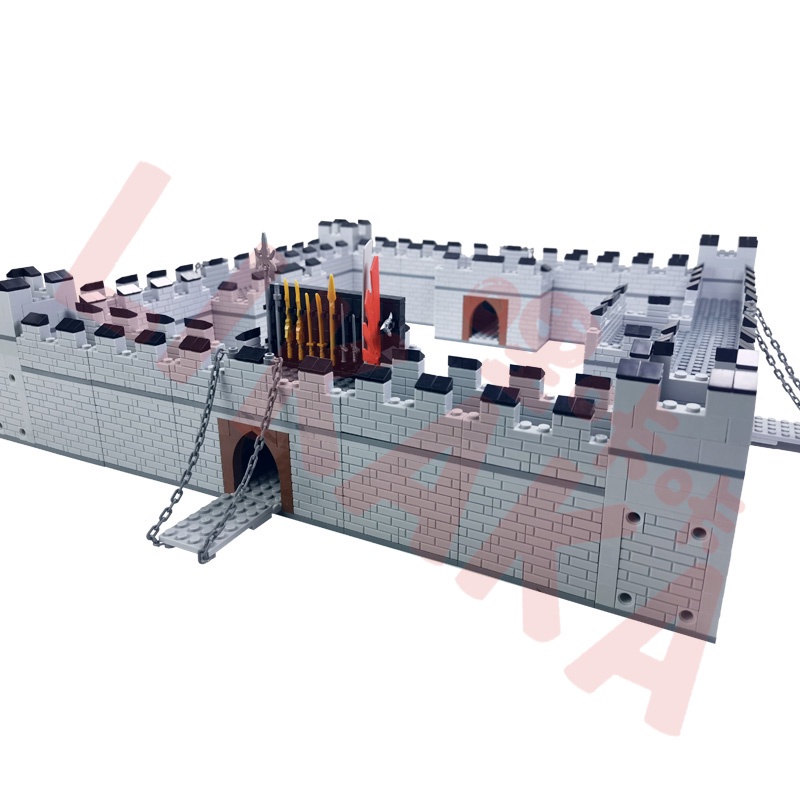 Bộ Đồ Chơi Lắp Ráp Thành Phố Quân Đội Dành Cho Bé