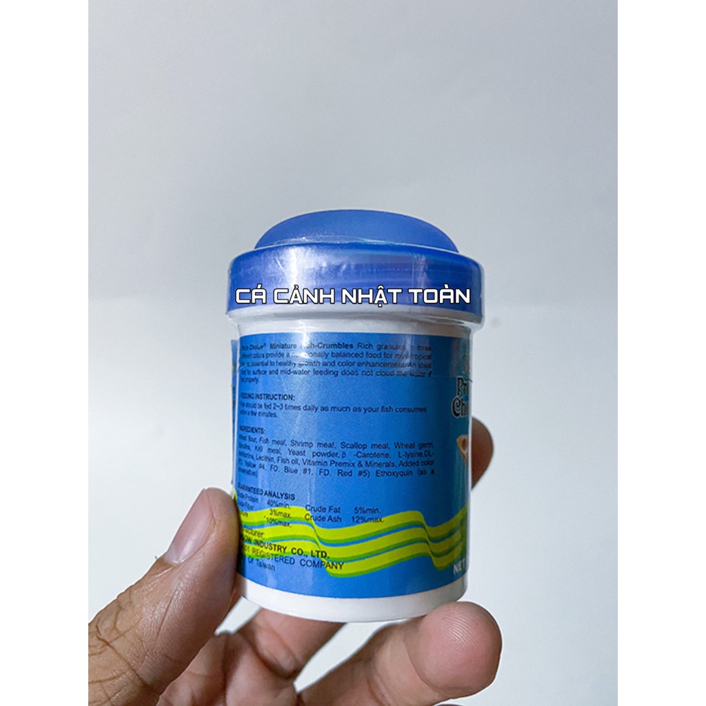 THỨC ĂN CHUYÊN CHO CÁ THỦY SINH MINIATURE FISH PROCHOICE ĐÀI LOAN 38G