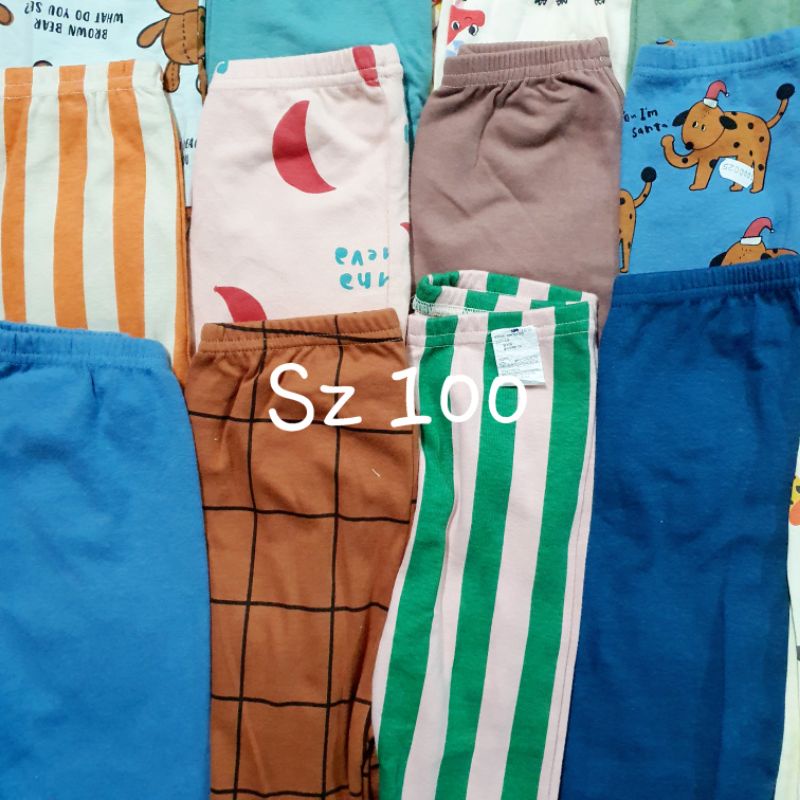 14-16kg Quần dài cotton lẻ xuất Hàn các hãng cho bé trai bé gái