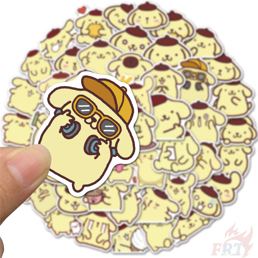 ❉ Pom Pom Purin Series 01 - Kawaii Sanrio Character Stickers ❉ 50Pcs/Set Anime Waterproof DIY Fashion Decals Doodle Stickers