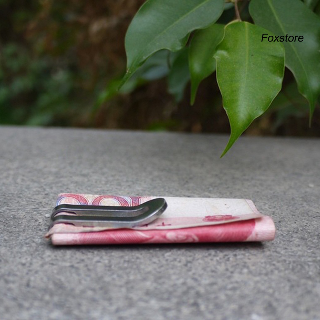 Kẹp Tiền Mini Bằng Thép Không Gỉ Đa Năng Tiện Dụng