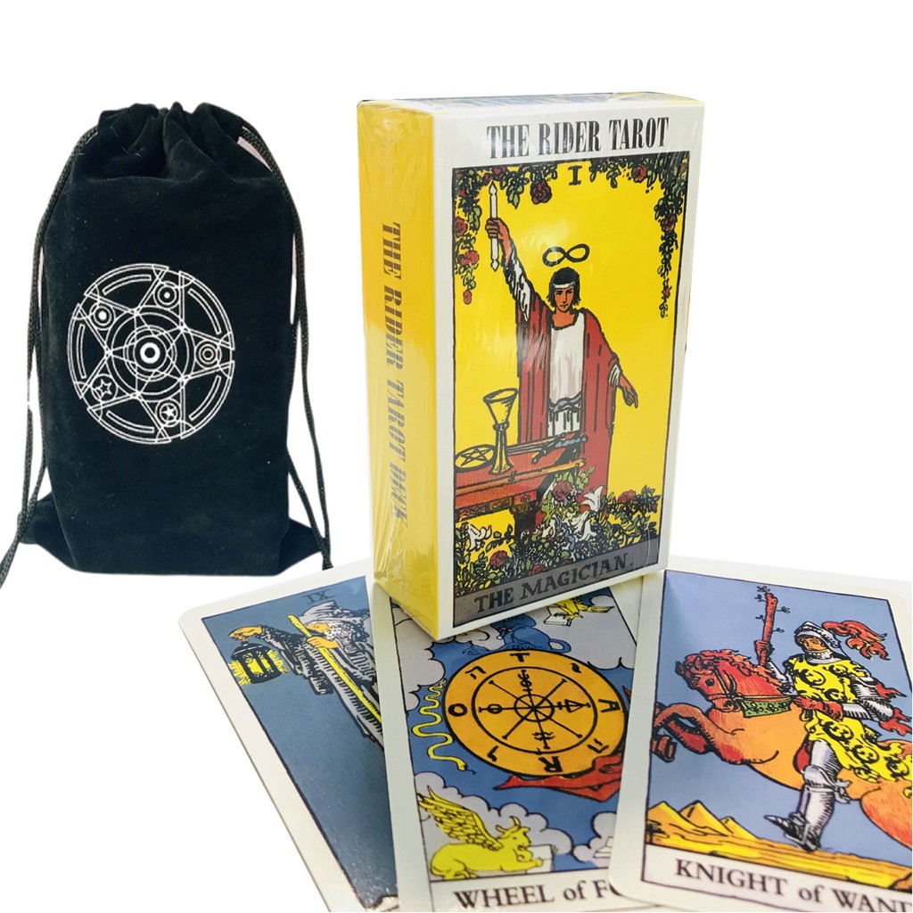 Bài Tarot The Deck Xem Bói - Xem Vận Mệnh - Cỡ Nhỏ (6,5*10cm) - Kèm Túi Đựng