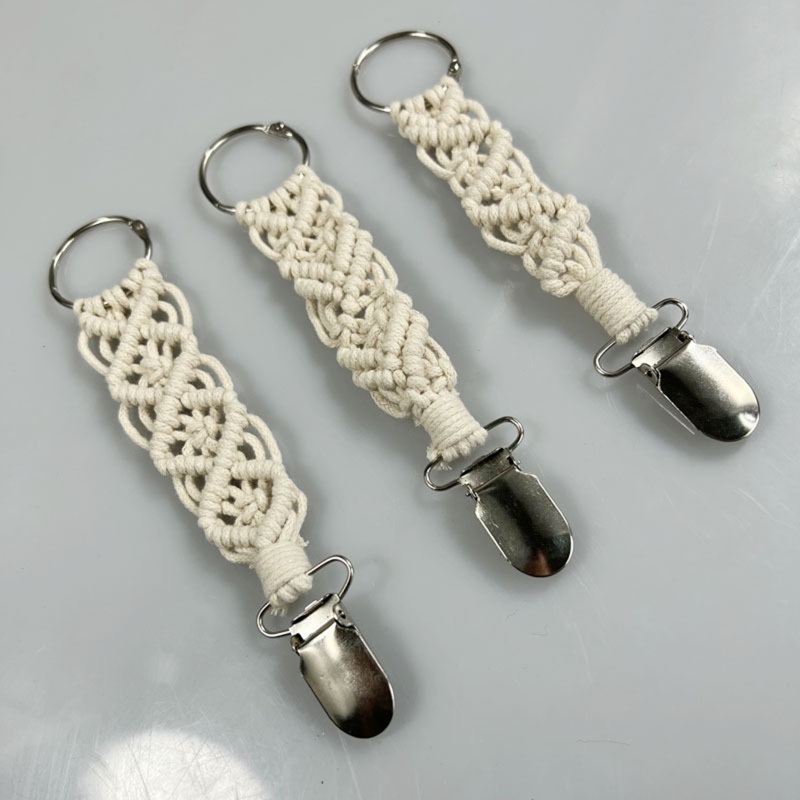 Giá Đỡ Mũ Mojito Bằng Dây Thừng Cotton Bện Kẹp Nón Hành Lý Du Lịch