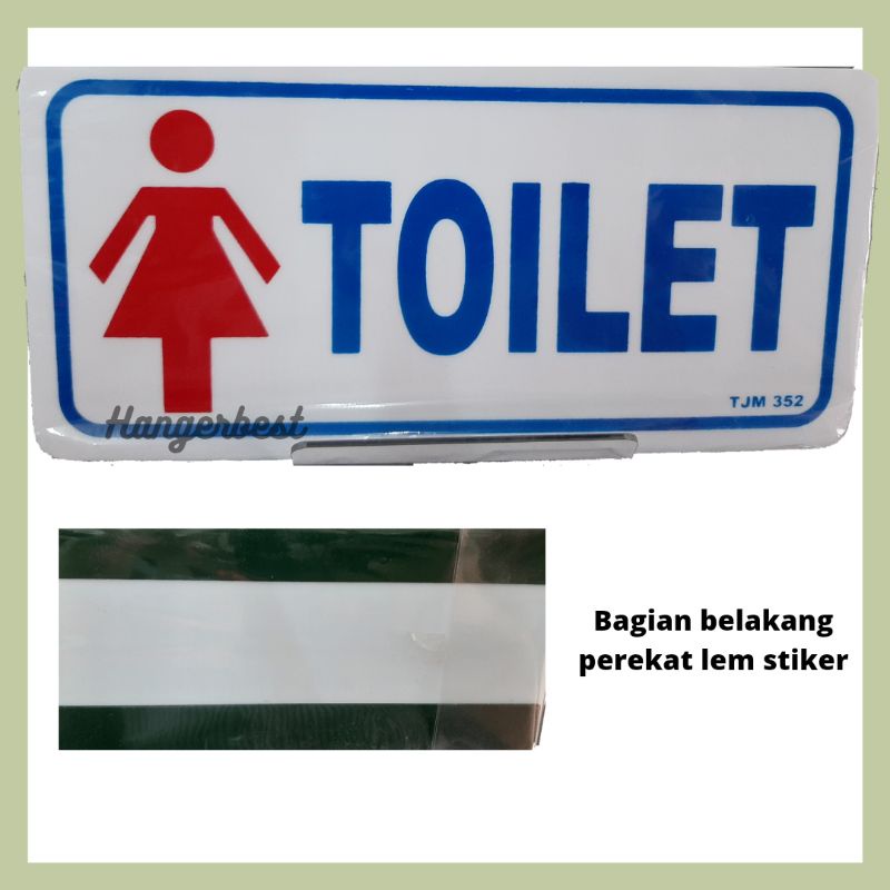 Bảng kí hiệu nhà vệ sinh nam nữ bằng acrylic