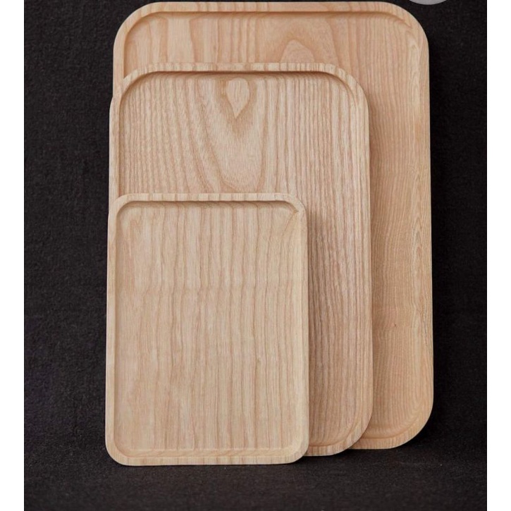 Khay gỗ chữ nhật, vuông, tròn. size to nhất