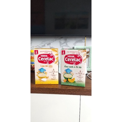 6 hộp bột ăn dặm cerelac của Nestle