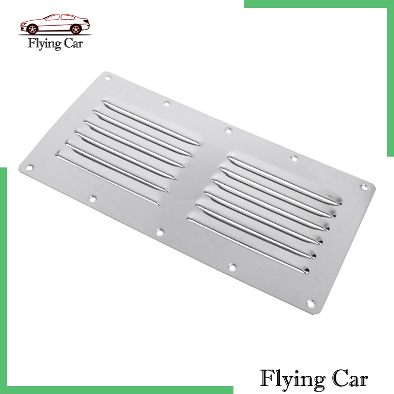 [giá giới hạn] Marine Silver Stainless Steel Louvered Vent Louver Ventilation f/ Boat Yacht | BigBuy360 - bigbuy360.vn