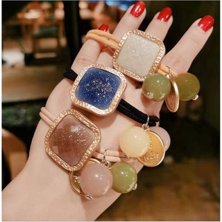 Cột tóc hạt ngọc phong cách hàn quốc xinh - Hàng cao cấp