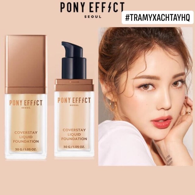 Kem nền PONY EFFECT COVERSTAY LIQUID FOUNDATION