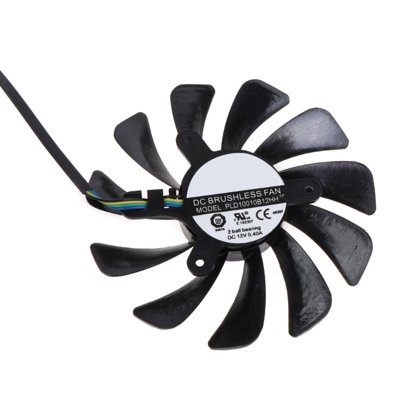 Quạt Tản Nhiệt Card Đồ Họa 95MM XY-D10015SH 4Pin 12V 0.4A VGA Cho MSI GeForce RTX