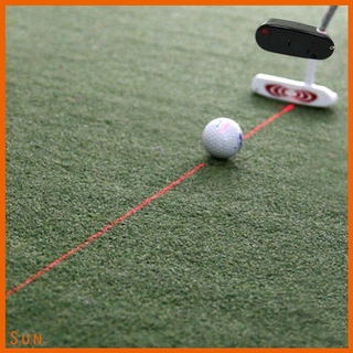 【sun】Golf Putter Light Pointer Putting Training Aim Line Corrector Improve Aid