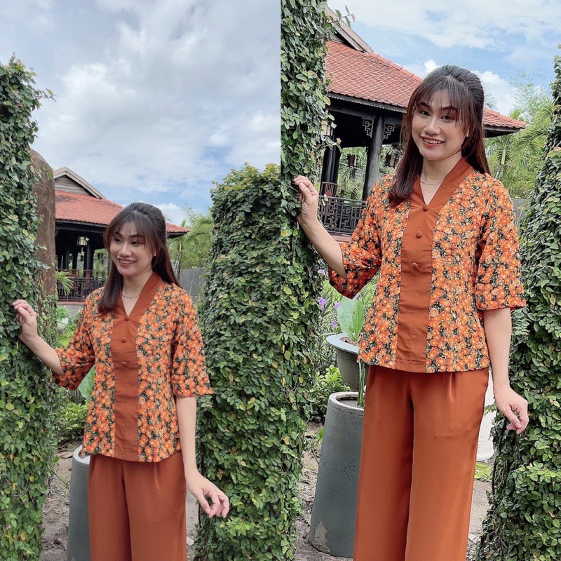 Đồ lam- Mẫu lụa bông