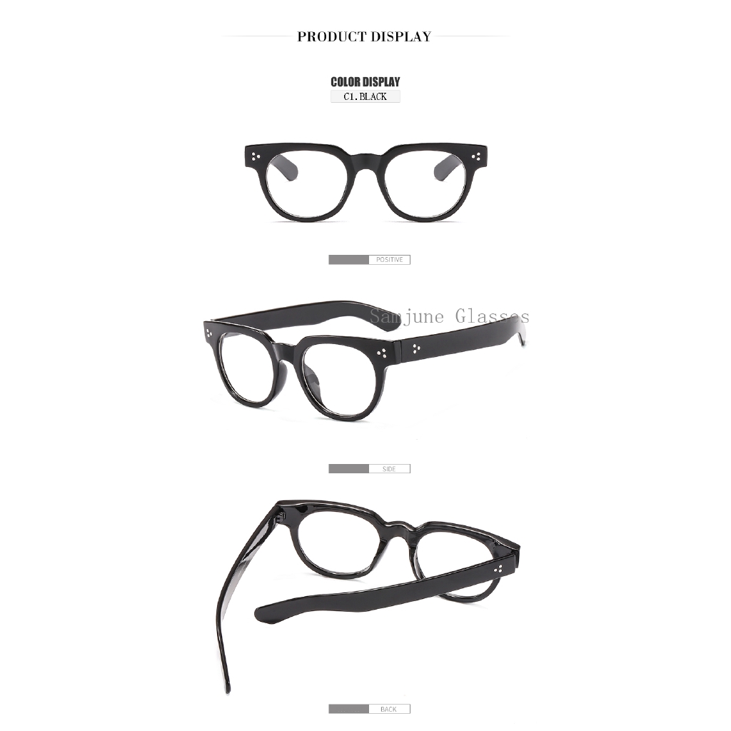 Mắt kính Samjune Z3335 chống ánh sáng xanh phong cách cổ điển cho cả nam và nữ