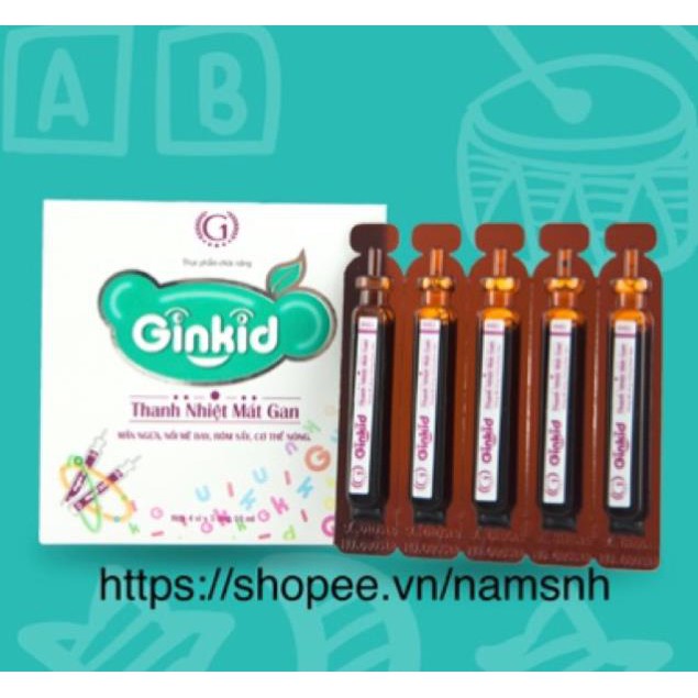 GINKID THANH NHIỆT MÁT GAN