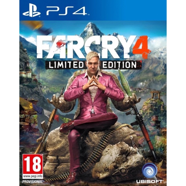 Đĩa Game PS4 : Far Cry 4 No Cover