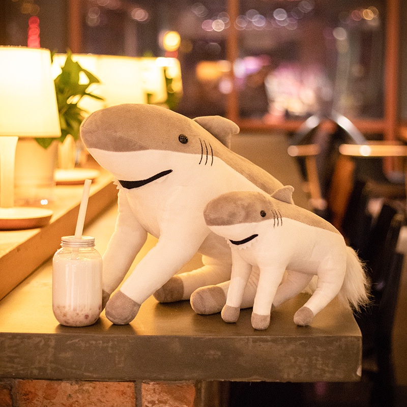 Gấu bông cá mập đi biển- cá mập ngựa Shark and Horse- cá mập ong độc lạ kích thước 35/60cm NEOCI