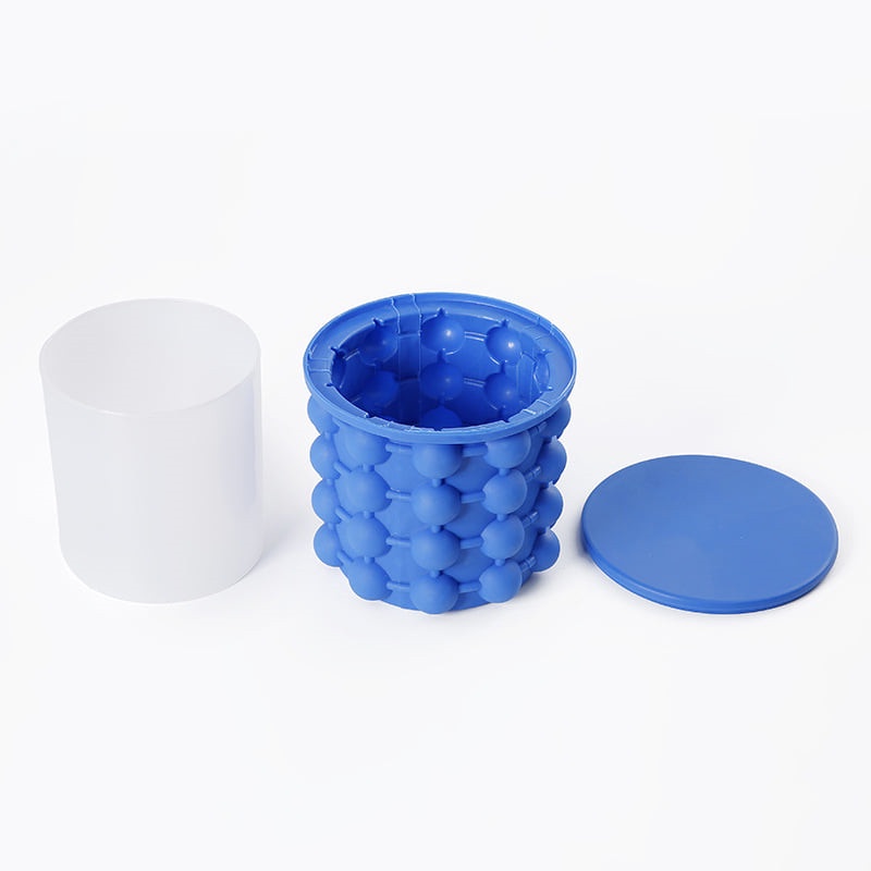 Khuôn Làm Đá Viên Bằng Silicone Cao Su Giúp Tiết Kiệm Không Gian