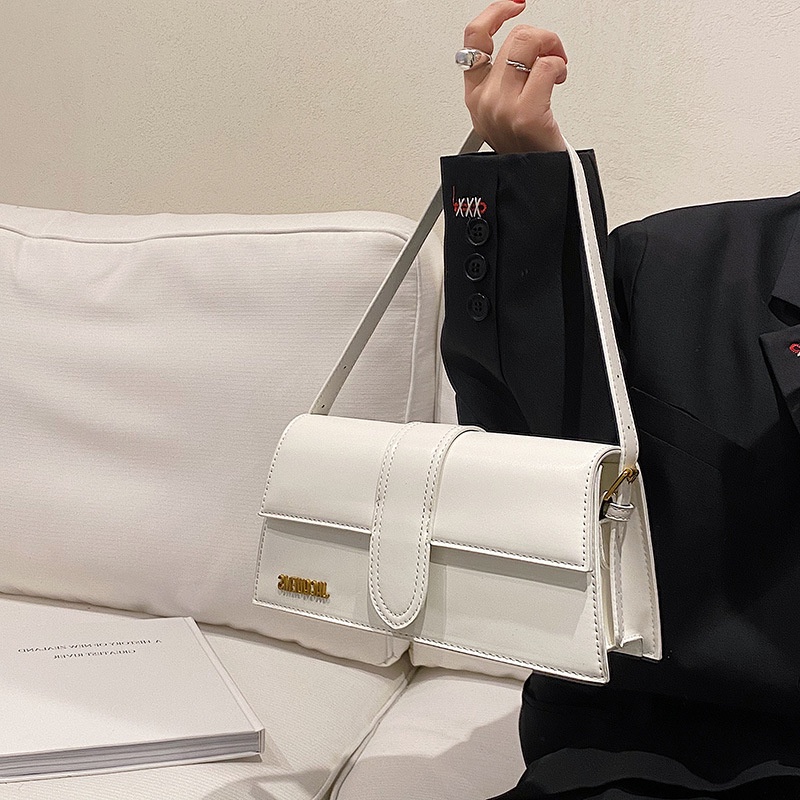 Túi Đeo Vai Màu Trơn Đơn Giản Thời Trang Cho Nữ