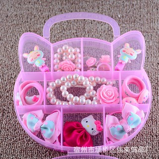 Hộp Buộc Tóc Helo Kitty Dành Cho Bé