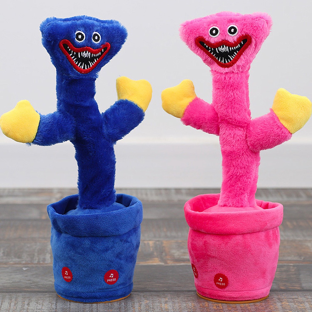 Xương rồng nhảy múa huggy wuggy poppy playtime cây biết nói hàng loại 1 cho bé trẻ em Gôn đồ chơi