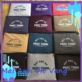 Bạt phủ xe máy, Áo trùm xe máy Vải dù cao cấp hiệu Phúc Thịnh