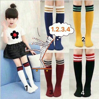 Combo 5 đôi tất dài cho bé freesize 3-8 tuổi