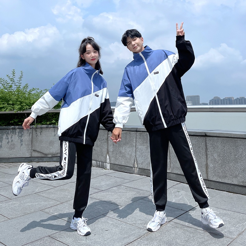 Áo khoác nam unisex cổ trụ vải dù nhật 2 lớp phong cách trường học hàn quốc