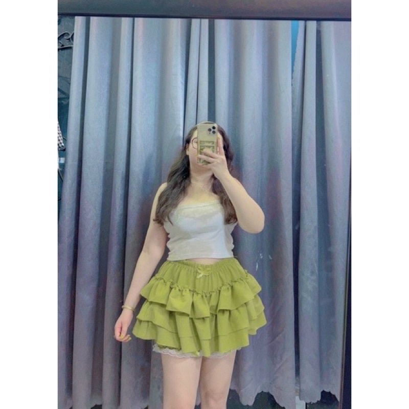 🎀 BIGSIZE RIN HEO 🎀 SET VÁY TẦNG - KÈM ÁO