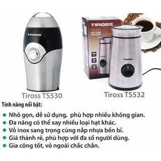 [TIROSS_Official] [TS532] Máy xay cà phê, xay hạt TIROSS 150W TS532