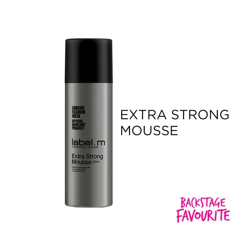 KEO BỌT GIỮ NẾP TÓC LABEL.M EXTRA STRONG MOUSSE 150ML