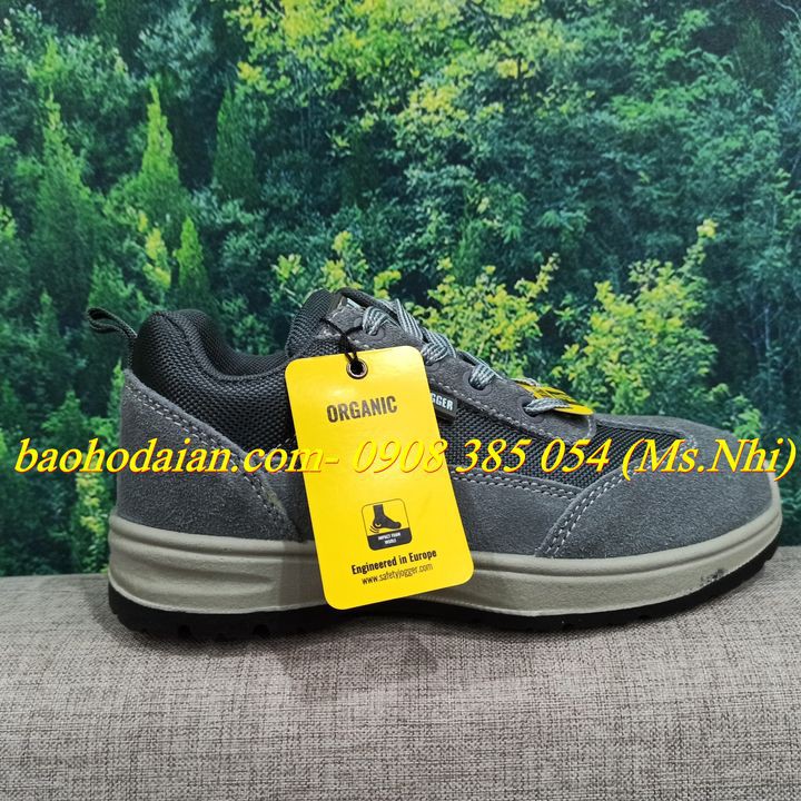 GIÀY BẢO HỘ NAM/NỮ KIỂU DÁNG THỂ THAO JOGGER ORGANIC S1P SRC- HÌNH THẬT, HÀNG SẴN