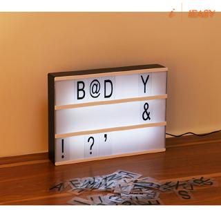 Bảng A4 đèn LED gắn chữ trang trí