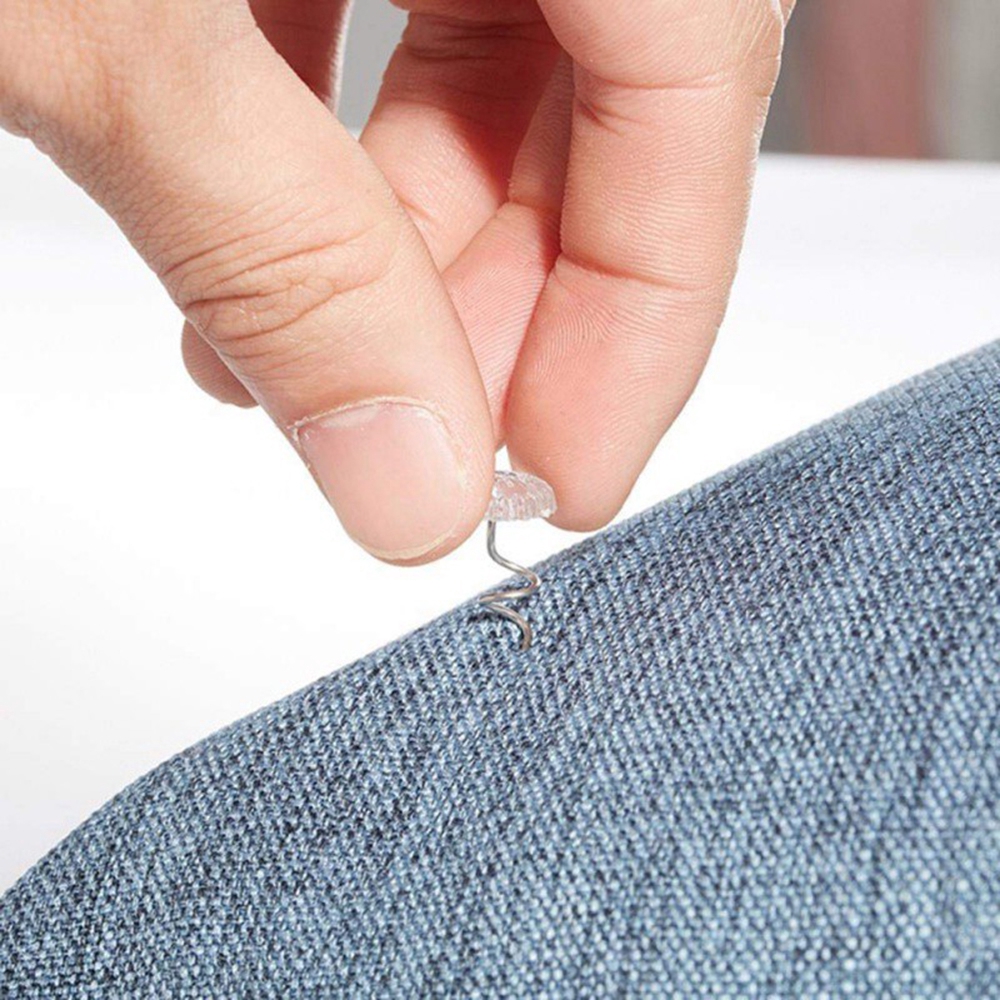 QQMALL Anti-slip Rotates Pincushions Twisted Fixes Sofa Clip