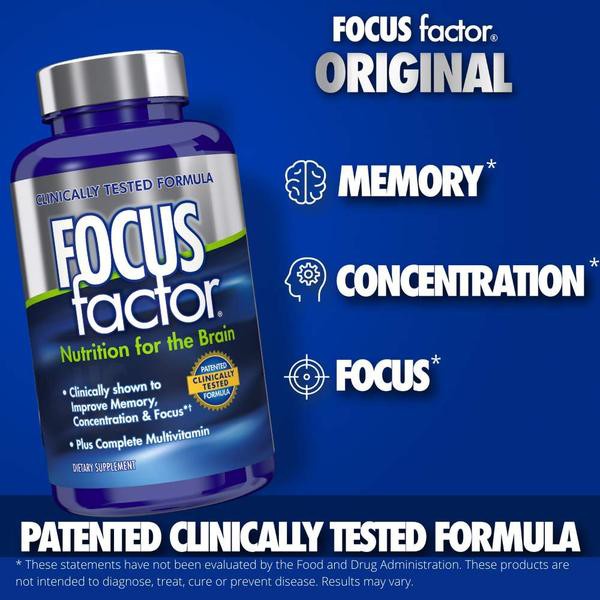 Thực phẩm chức năng Viên Uống Bổ Não - Focus Factor 150 viên